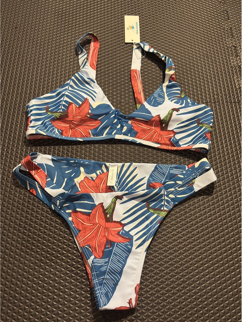 Beachsissi XL Floral Print Bikini Set